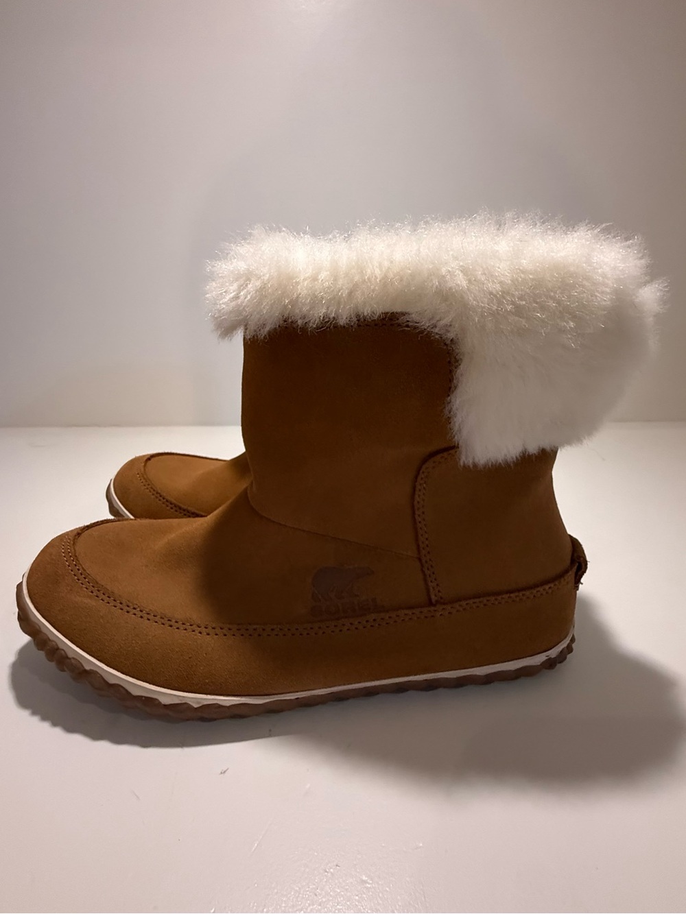 Sorel Tan Fur Trim Boots Women’s US 7